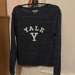 Yale blue cotton t-shirt